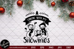Chillin with My Snowmies: A Festive Graphics Asset for Crafts