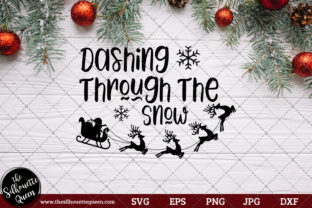 Dashing Through the Snow Saying: Graphics for Crafts