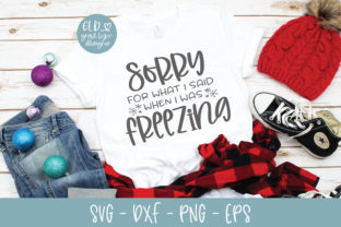 Sorry for What I Said - Freezing: A Festive Graphics Asset for Crafts