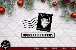 Special Delivery from Santa Claus Graphics for Crafts