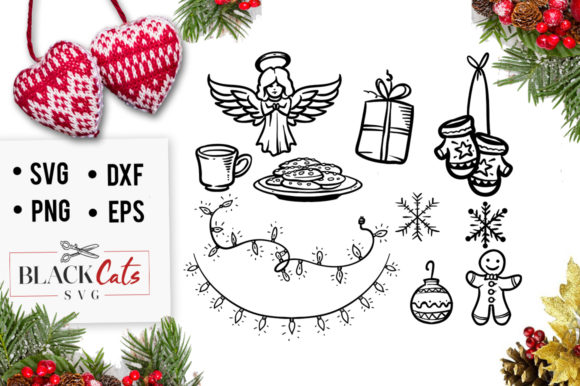 Winter Doodles 2: Graphics and Crafts Asset Review